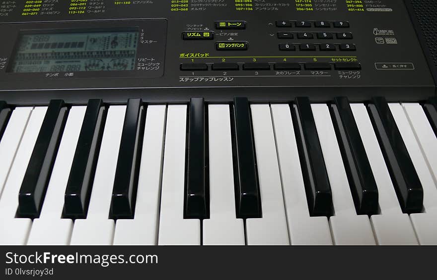 Musical Instrument, Electronic Instrument, Keyboard, Digital Piano