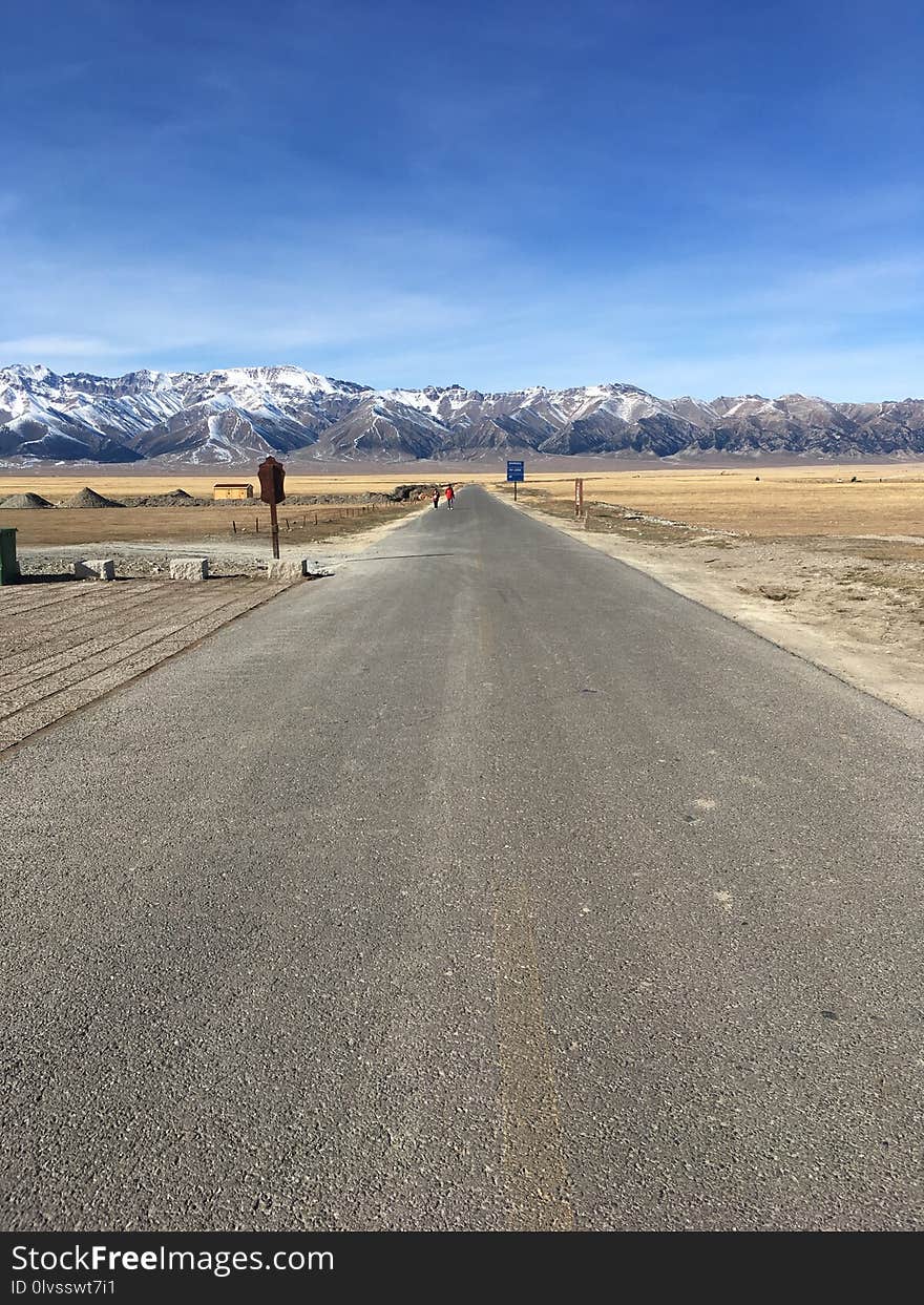 Road, Sky, Asphalt, Horizon