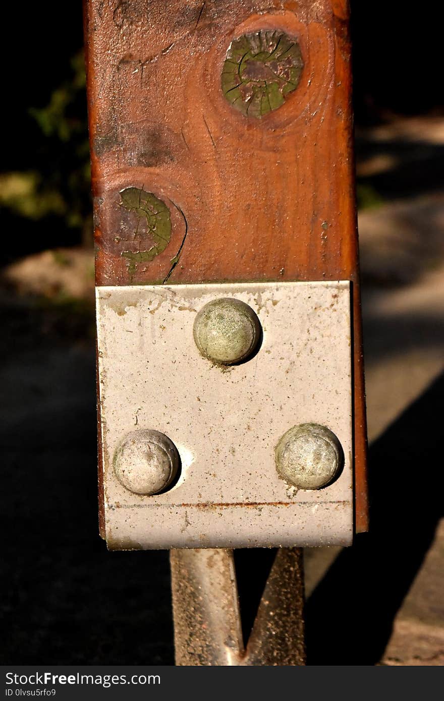 Wood, Metal, Rust