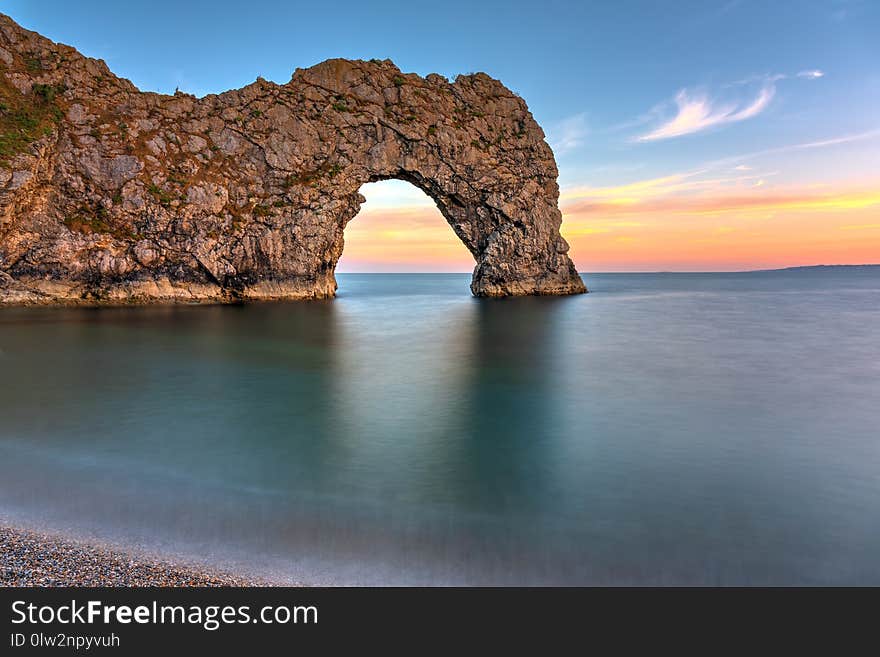 The Durdle Door, part of the Jurassic Coast