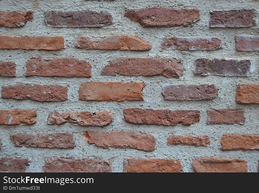 Brickwork, Brick, Wall, Material