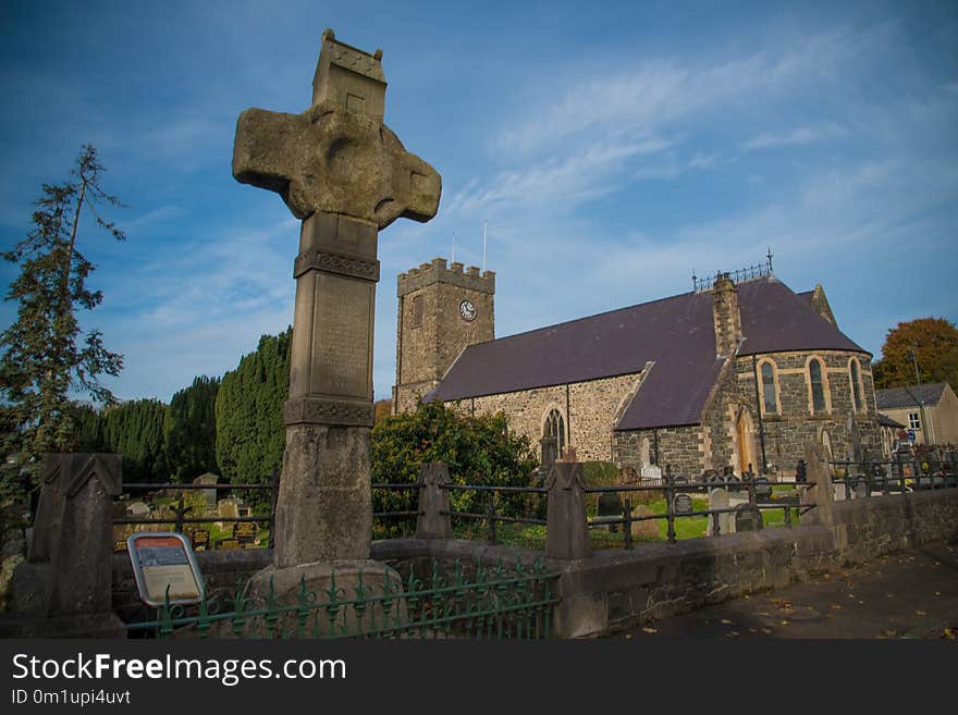 Sky, Tree, Church, Historic Site