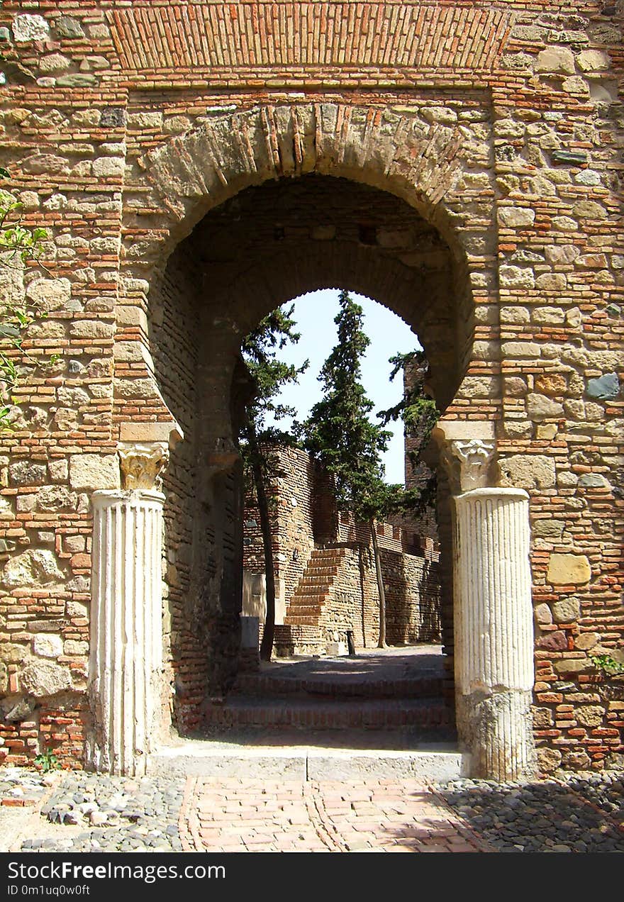 Arch, Ruins, Medieval Architecture, Historic Site