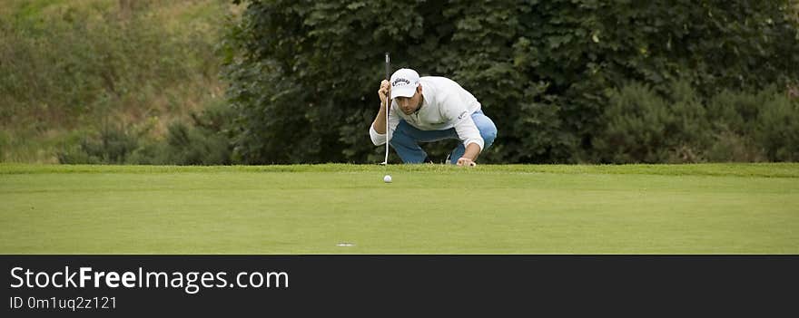 Golfer, Golf, Games, Grass