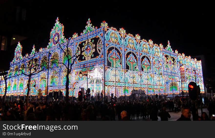 Landmark, Night, Tourist Attraction, Fair