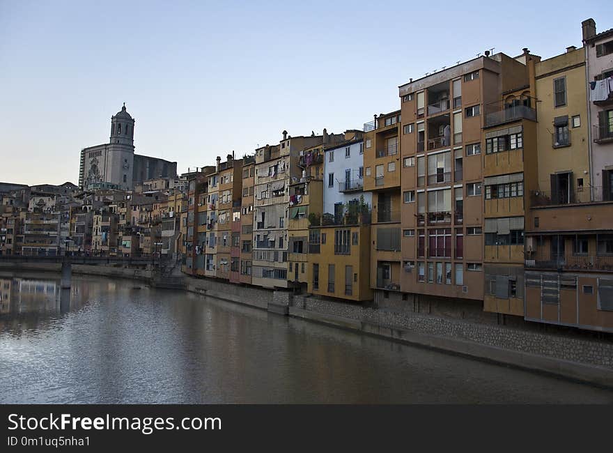 Waterway, Town, City, Canal