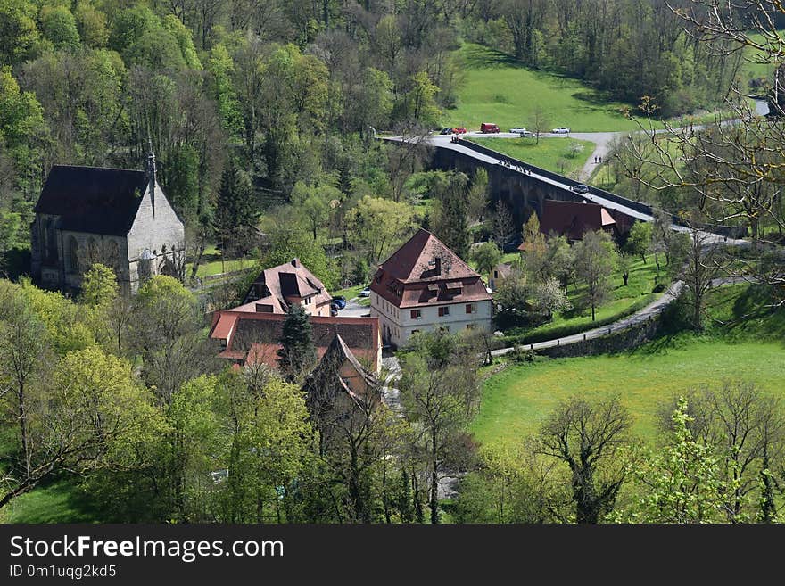 Nature, Mountain Village, Mountainous Landforms, Mountain