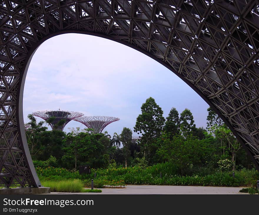 Sky, Structure, Architecture, Arch Bridge