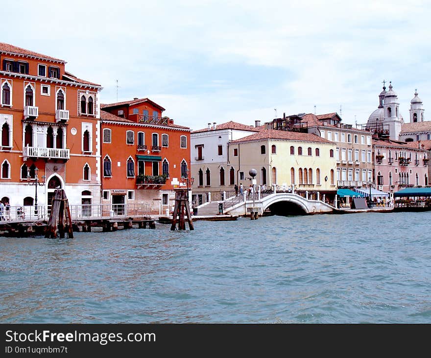 Waterway, Water Transportation, Canal, Town