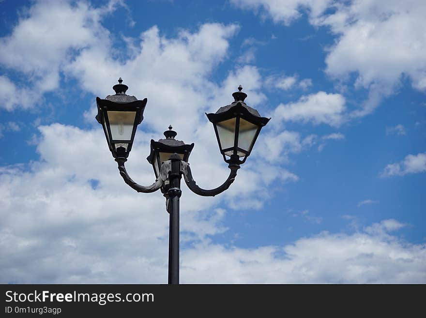 Sky, Cloud, Street Light, Light Fixture