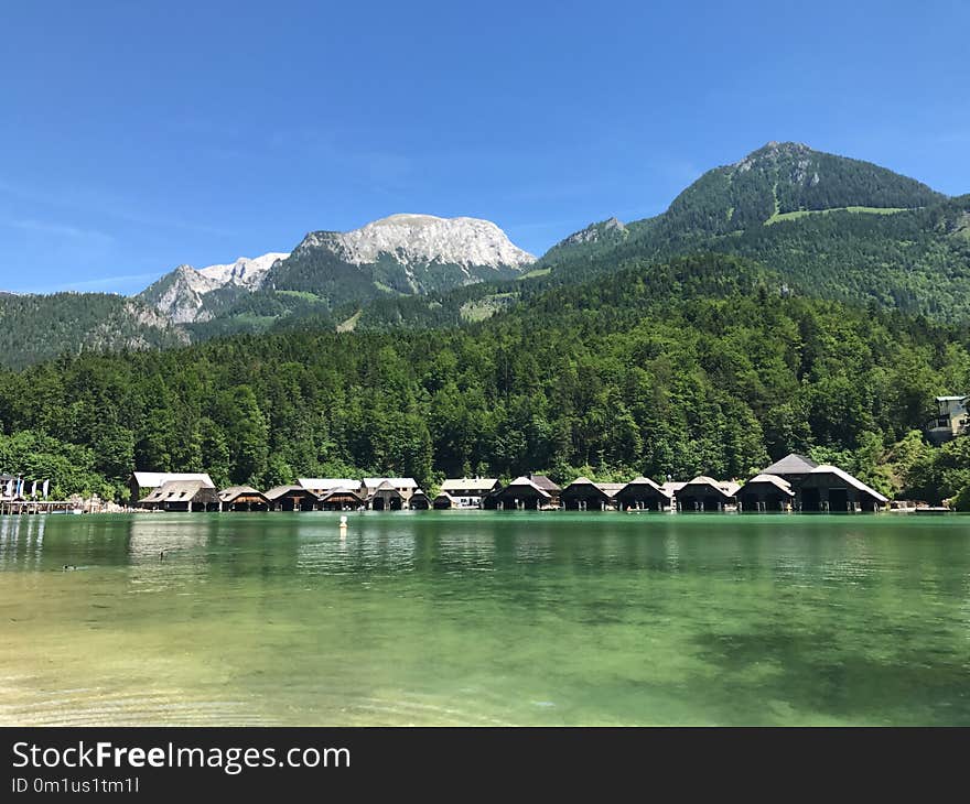 Nature, Lake, Mountain, Water