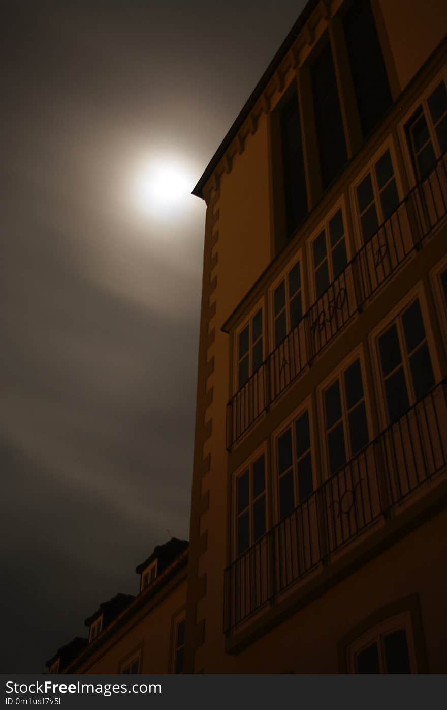 Sky, Night, Building, Architecture