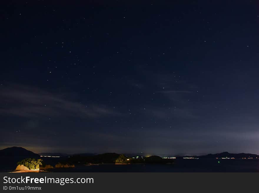 Sky, Atmosphere, Night, Horizon