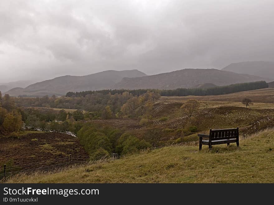 Sky, Highland, Cloud, Mountainous Landforms