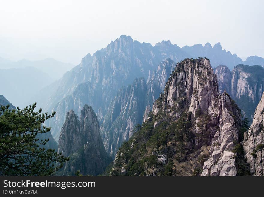 Mountainous Landforms, Mountain, Ridge, Mount Scenery