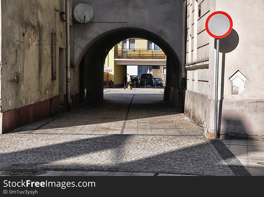 Infrastructure, Arch, Architecture, Road