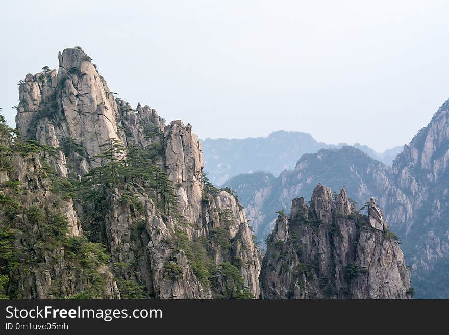 Mountainous Landforms, Mountain, Rock, Mount Scenery