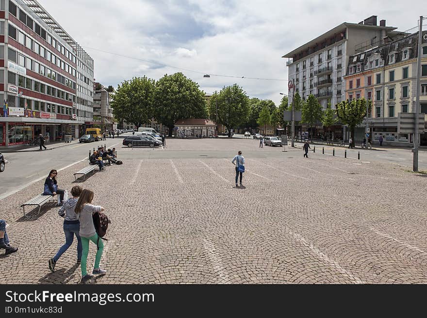 Town Square, Town, Public Space, Neighbourhood