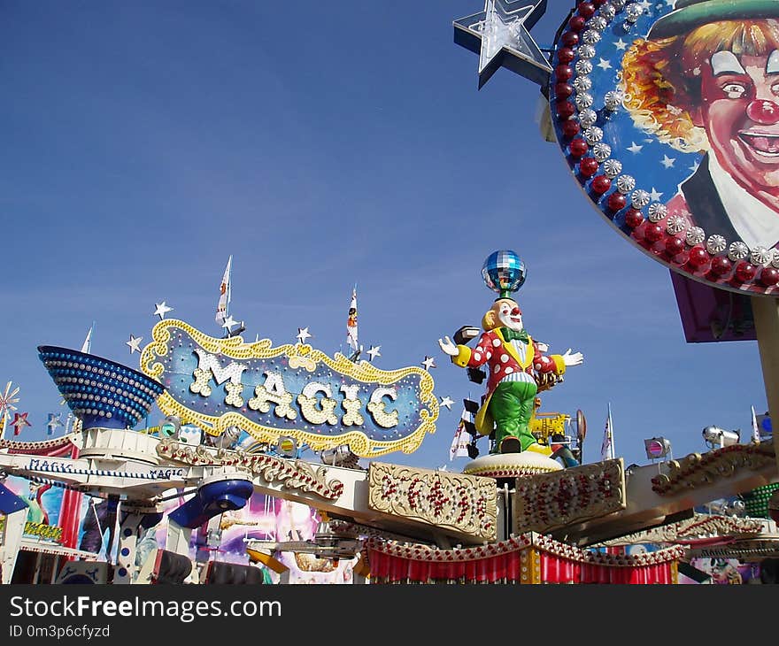 Amusement Park, Fair, Landmark, Amusement Ride