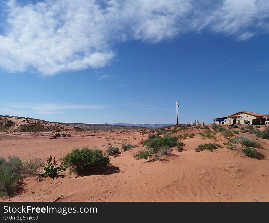 Sky, Cloud, Aeolian Landform, Sand