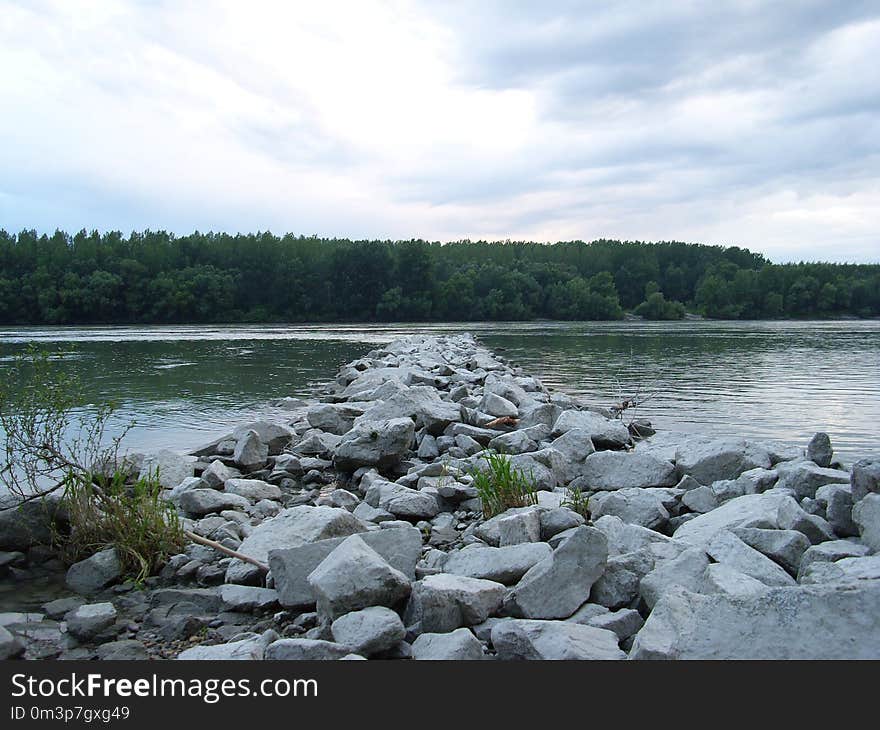 Water, River, Shore, Loch