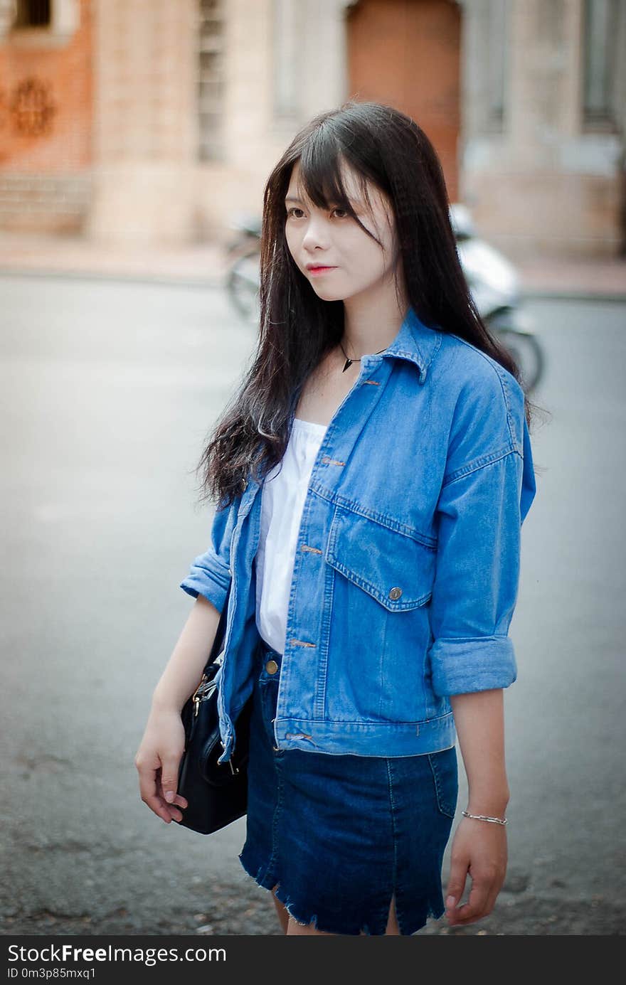 Blue, Denim, Jeans, Fashion Model