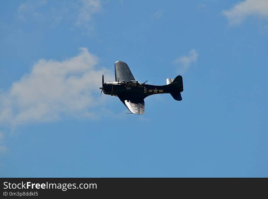 Airplane, Aircraft, Sky, Flight