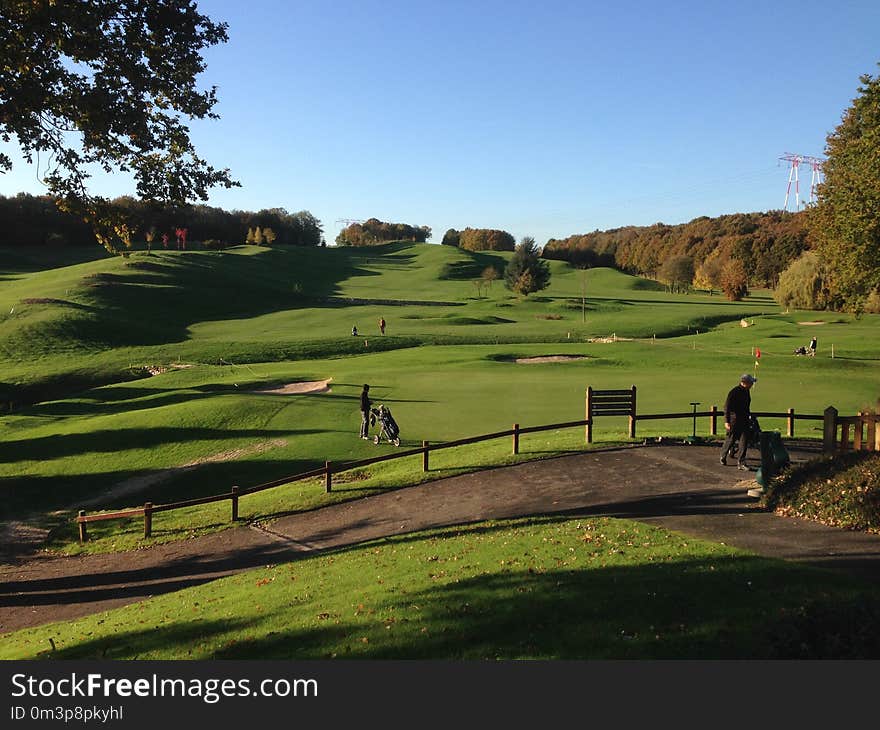 Golf Course, Grassland, Golf Club, Structure