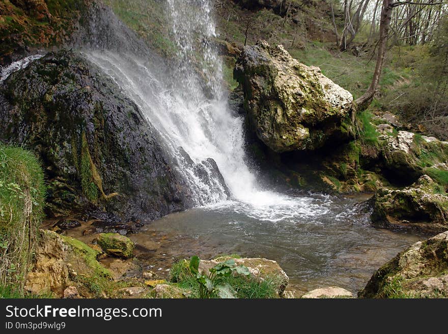 Waterfall, Nature, Nature Reserve, Body Of Water