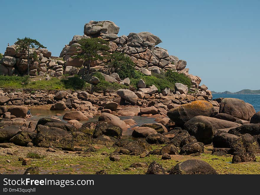 Rock, Bedrock, Boulder, Promontory