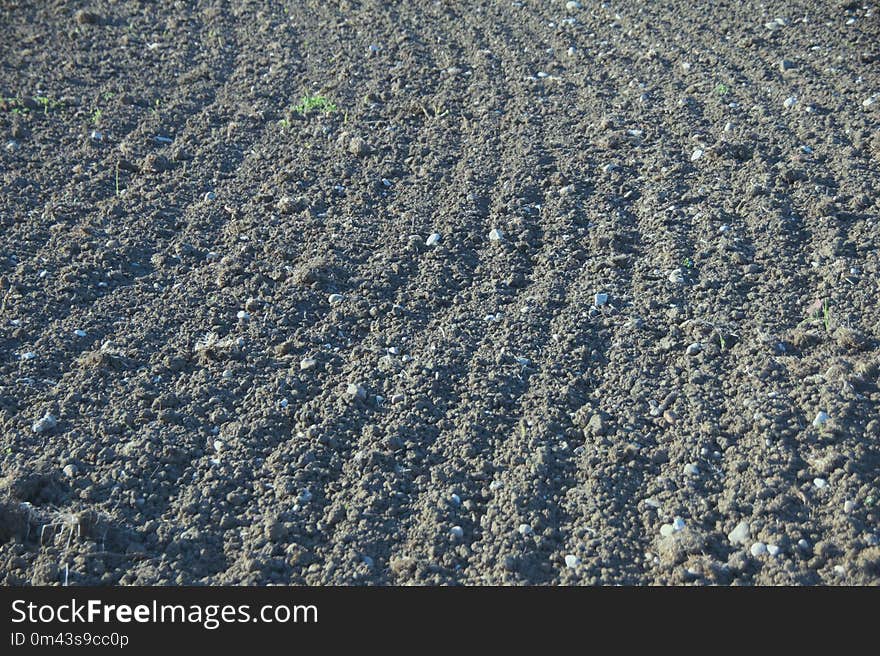 Soil, Sky, Geology, Asphalt