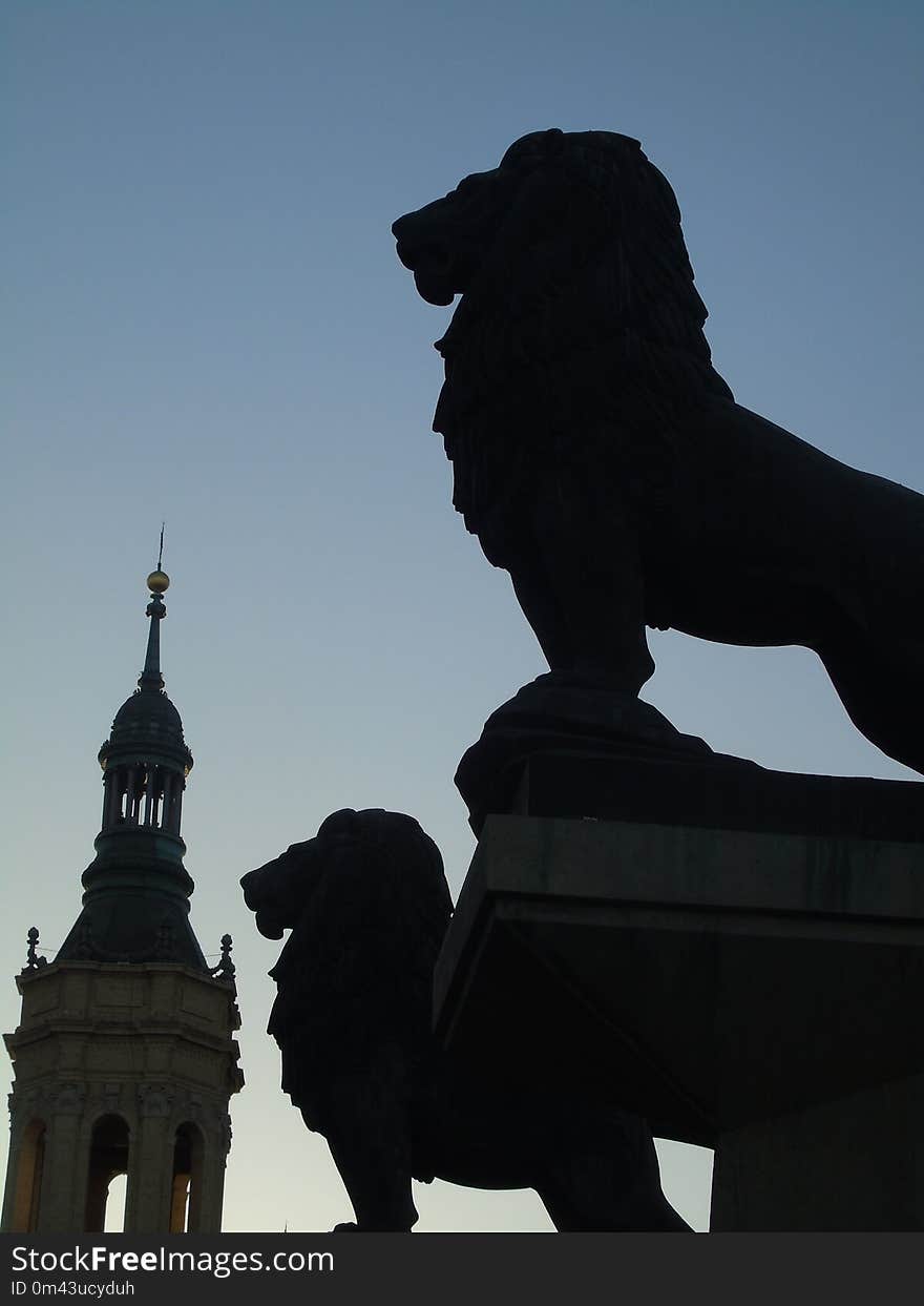 Statue, Sculpture, Sky, Monument