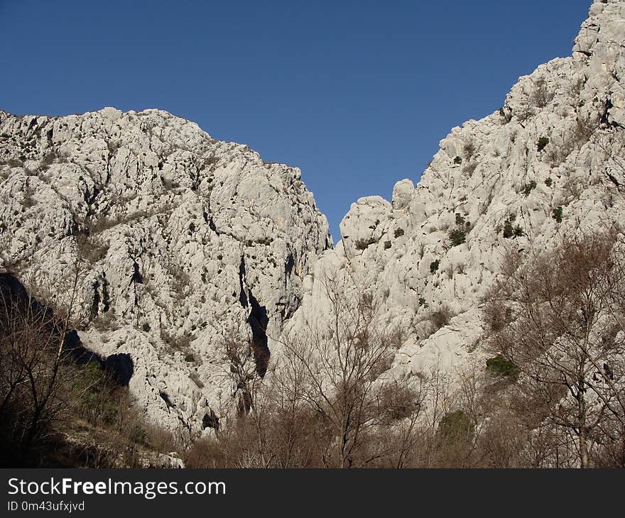 Rock, Sky, Badlands, Mountainous Landforms