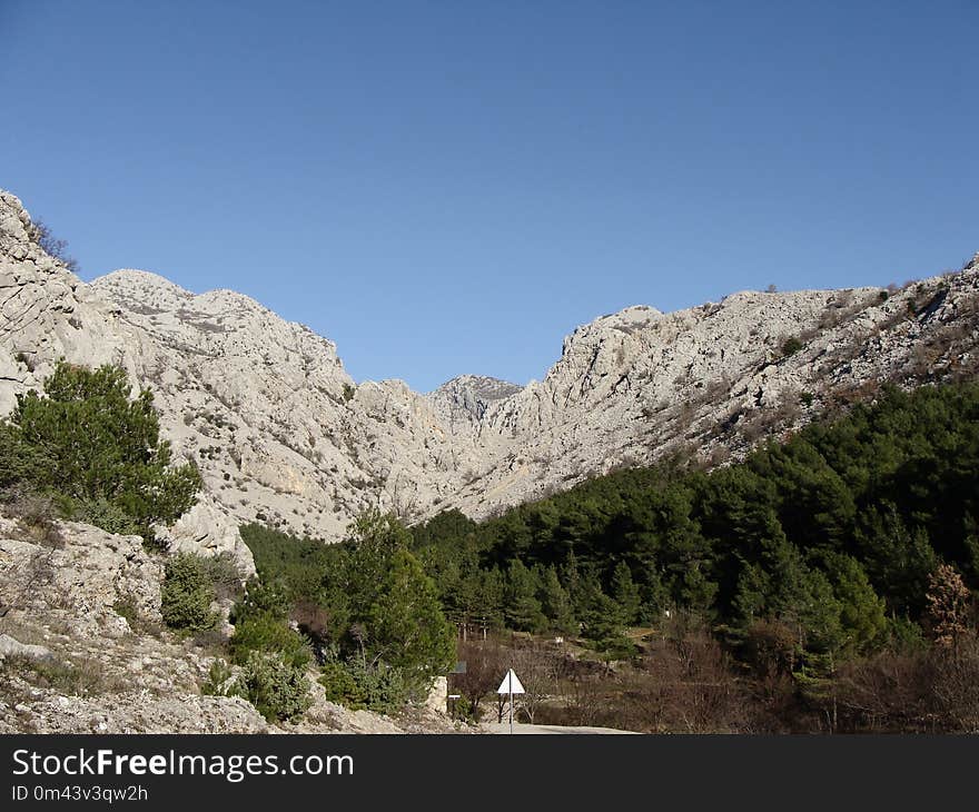 Mountainous Landforms, Sky, Mountain, Wilderness