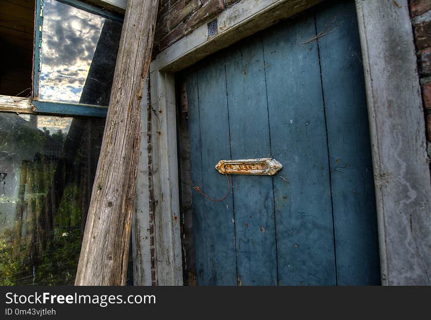 Wood, House, Door, Window