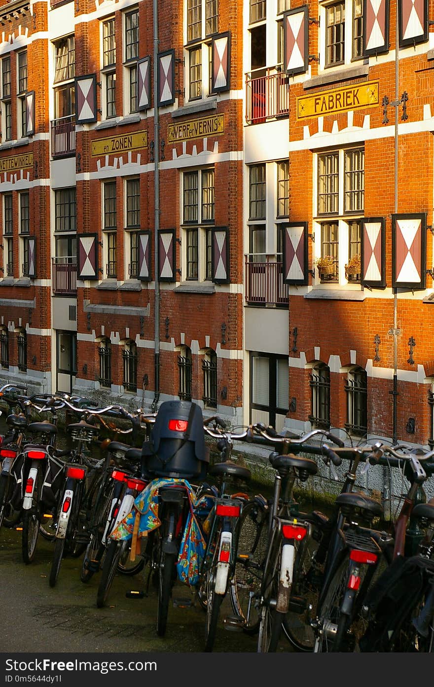 Street, Motorcycle, City, Window