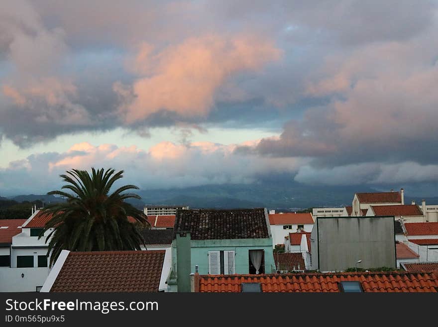 Sky, Cloud, Town, Residential Area