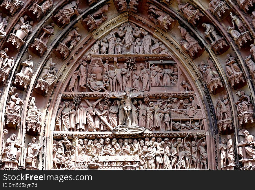 Historic Site, Stone Carving, Medieval Architecture, Cathedral