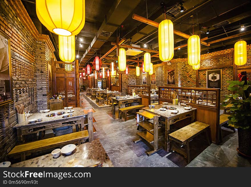 Restaurant, Interior Design