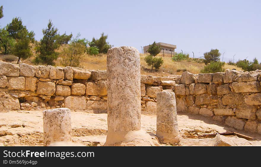 Historic Site, Ruins, Ancient History, Archaeological Site