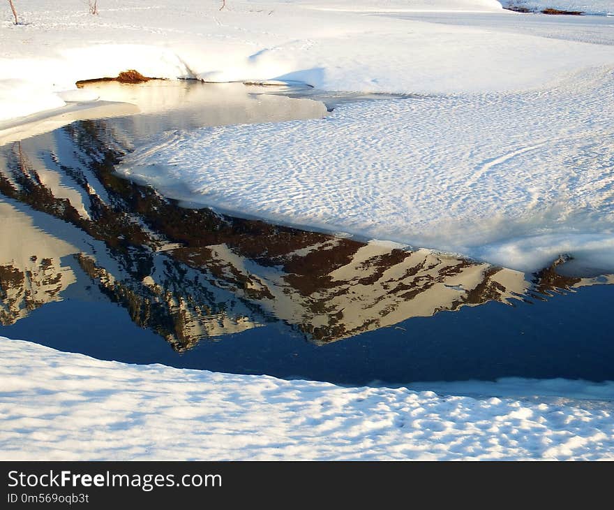 Snow, Winter, Sky, Freezing