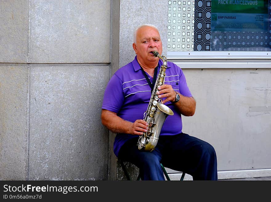 Musical Instrument, Saxophone, Wind Instrument, Musician