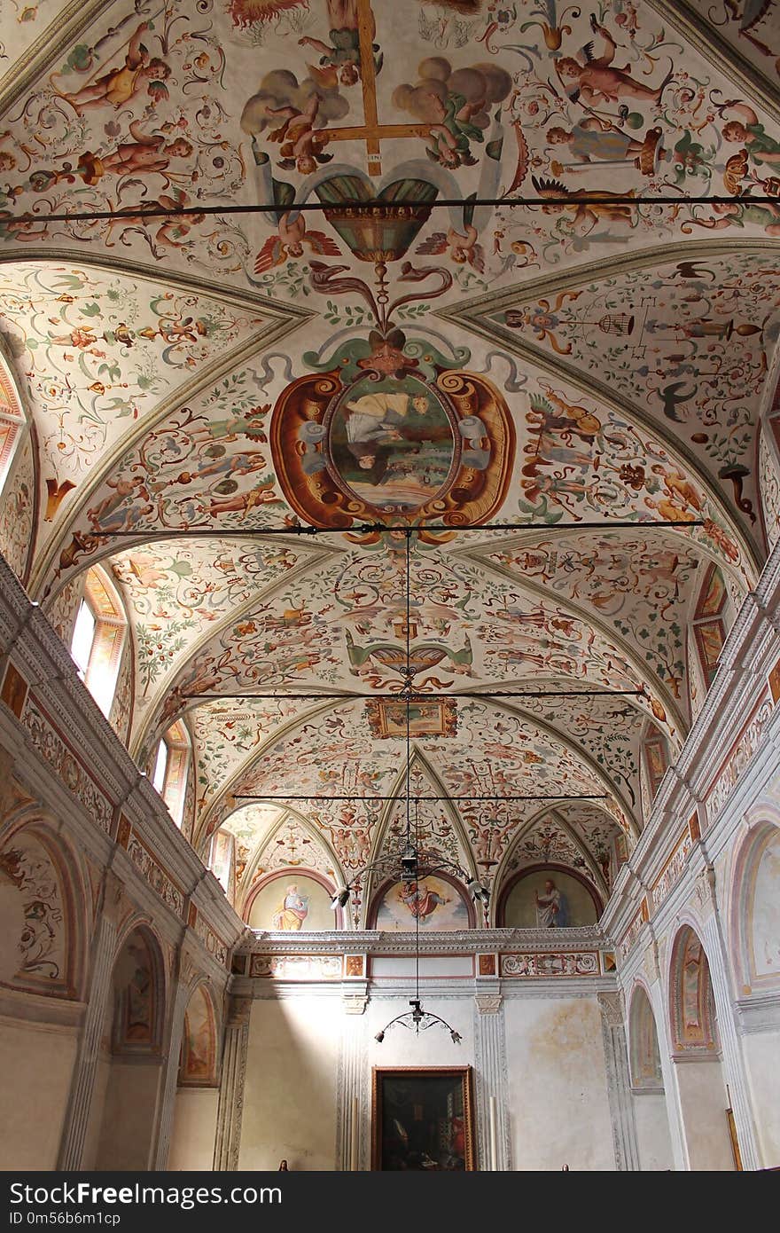 Ceiling, Vault, Arch, Chapel