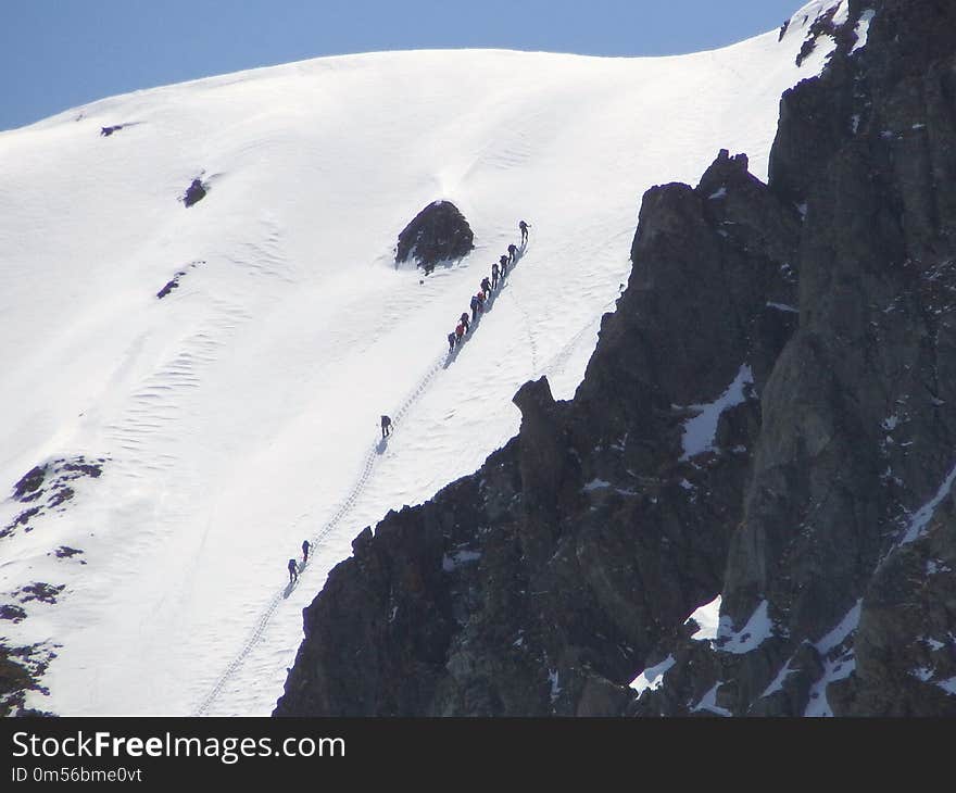 Ridge, Nunatak, Arête, Geological Phenomenon