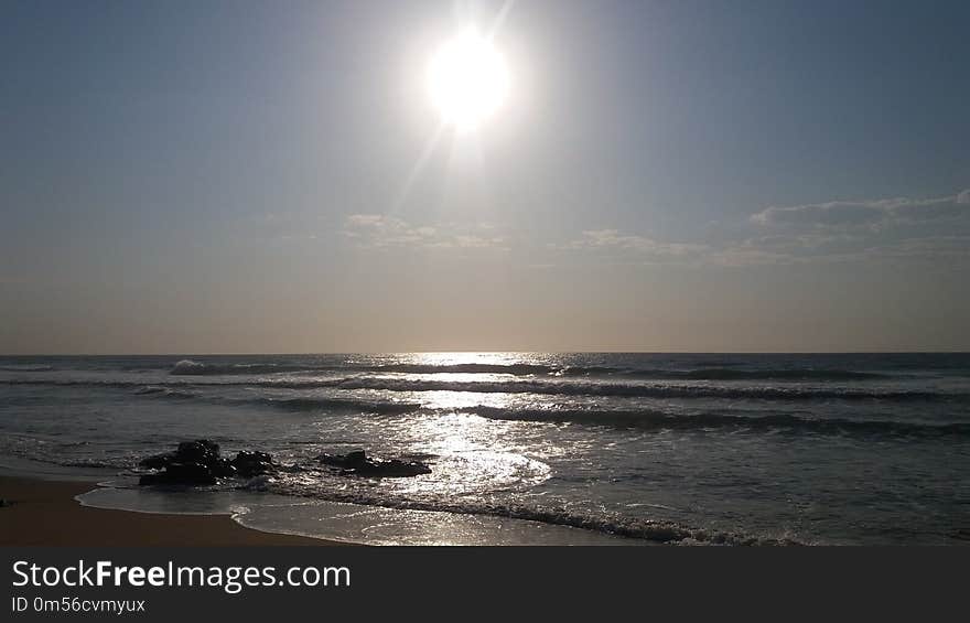 Sea, Horizon, Sky, Body Of Water