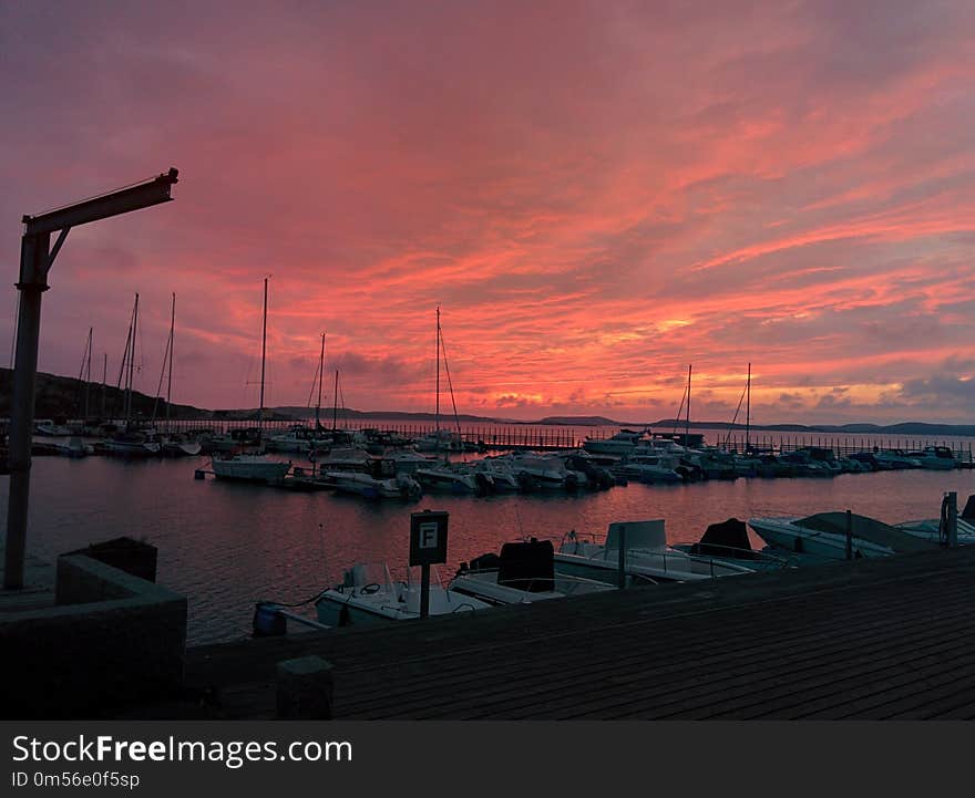 Sky, Sunset, Afterglow, Sunrise