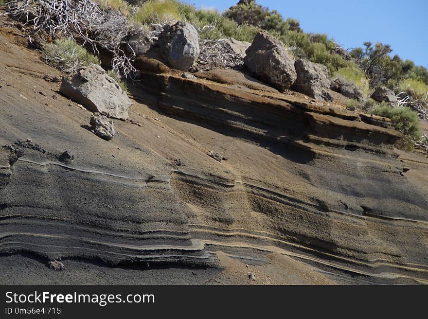 Rock, Bedrock, Geology, Outcrop