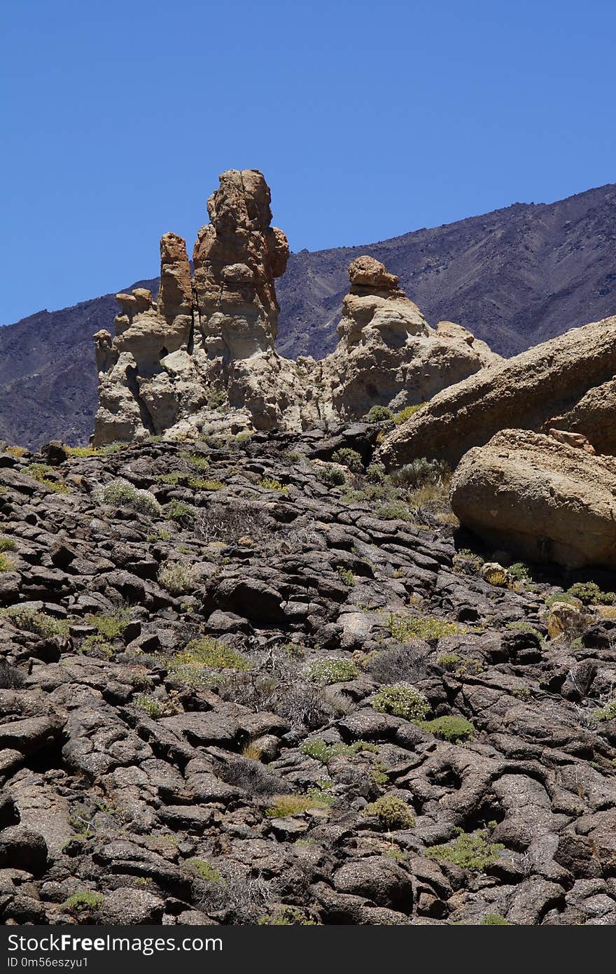 Rock, Sky, Badlands, Wilderness