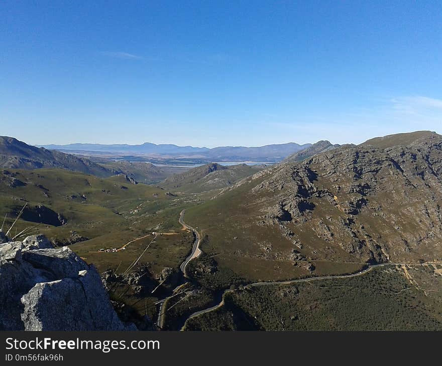 Mountainous Landforms, Ridge, Highland, Mountain