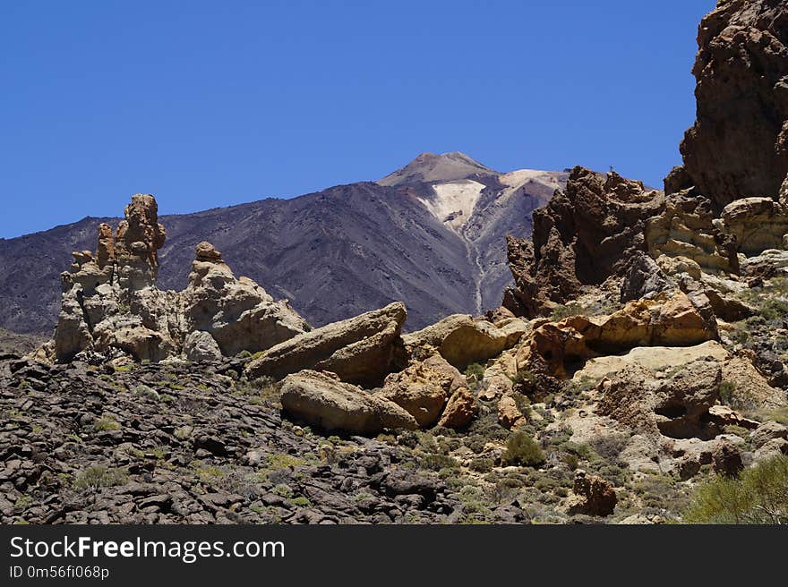 Rock, Mountain, Mountainous Landforms, Wilderness